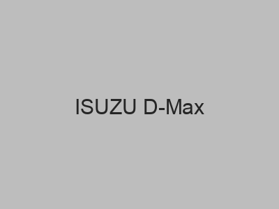 Enganches económicos para ISUZU D-Max
